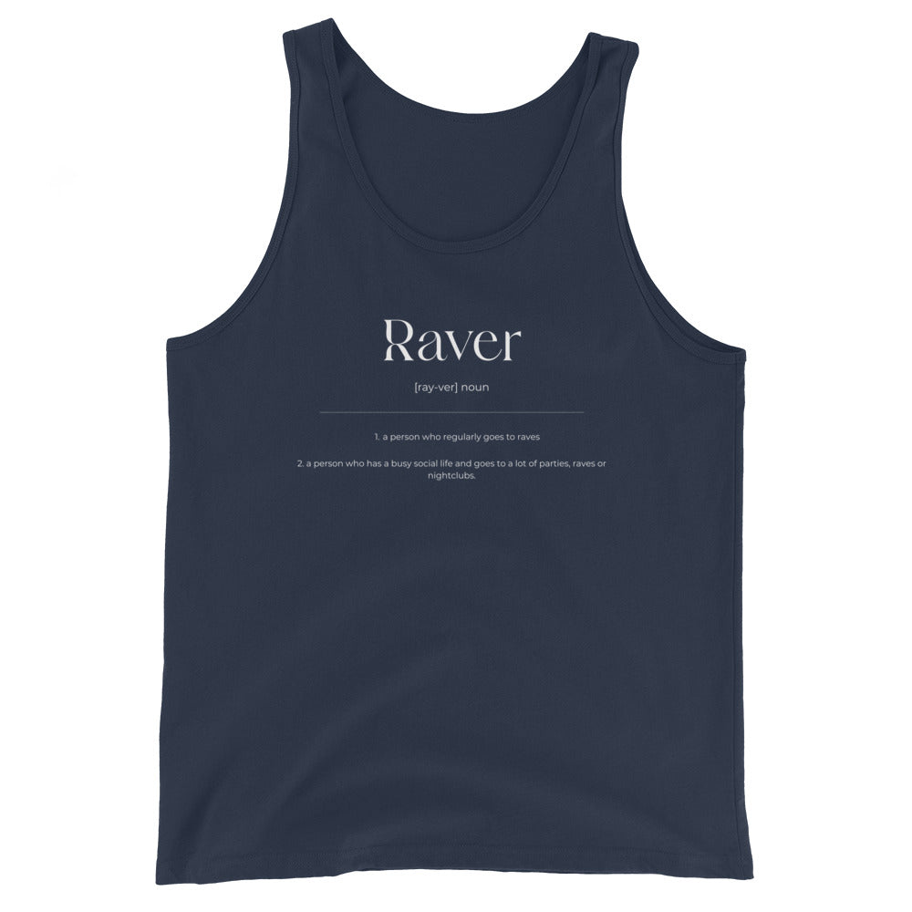 Definition Men's Tank Top | Raver Men's Tank Top | RAVEIFYE