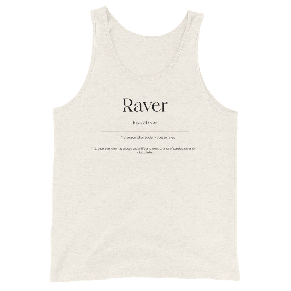 Definition Men's Tank Top | Raver Men's Tank Top | RAVEIFYE