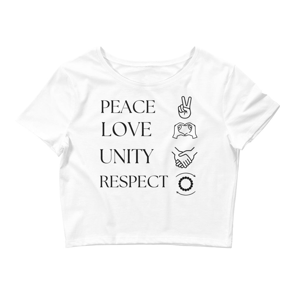 Plur Unisex Crop Top | Sleeveless Crop Top | RAVEIFYE