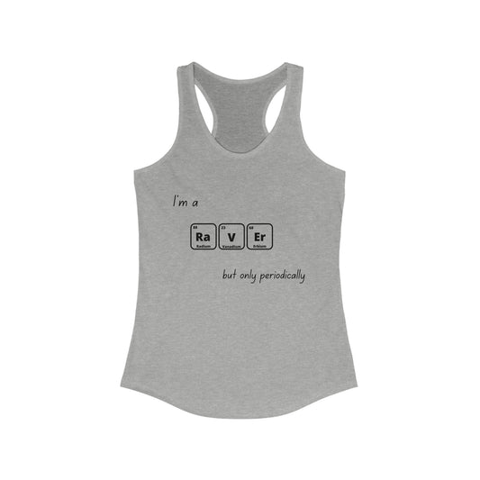 Raver Women's Tank Top | Periodic Tank Top | RAVEIFYE