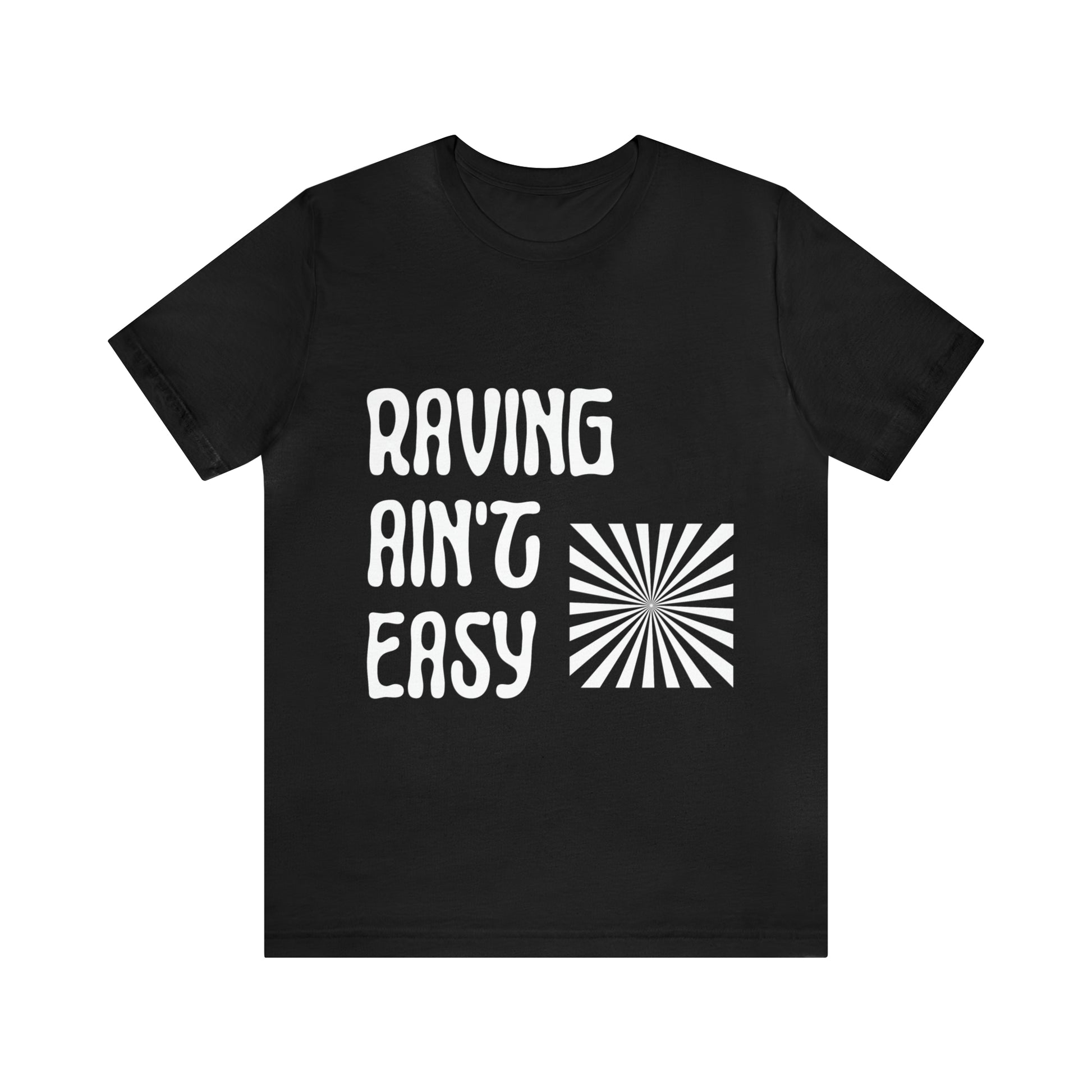 Dark Grey Heather T-Shirt | Raving Unisex T-Shirt | RAVEIFYE