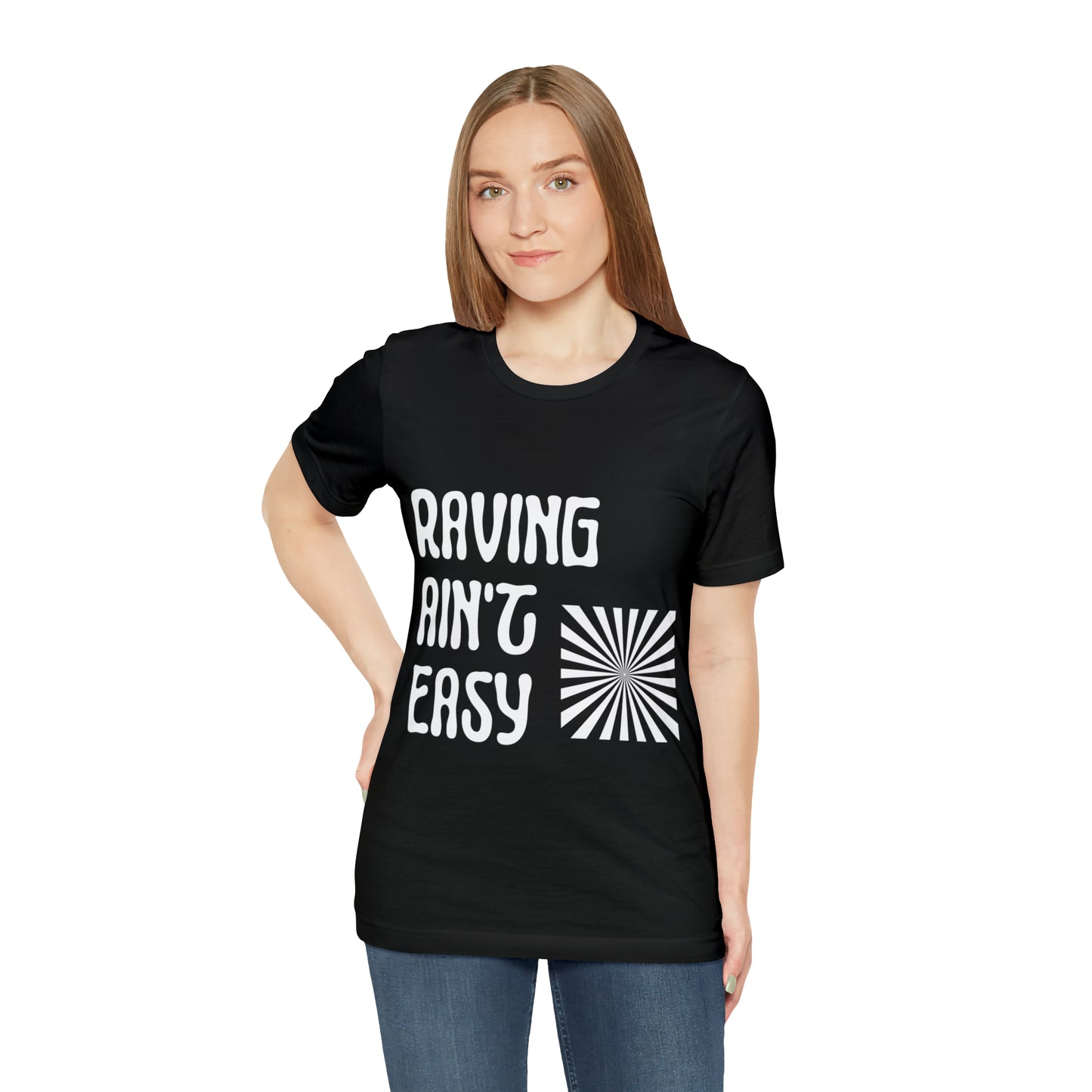 Dark Grey Heather T-Shirt | Raving Unisex T-Shirt | RAVEIFYE