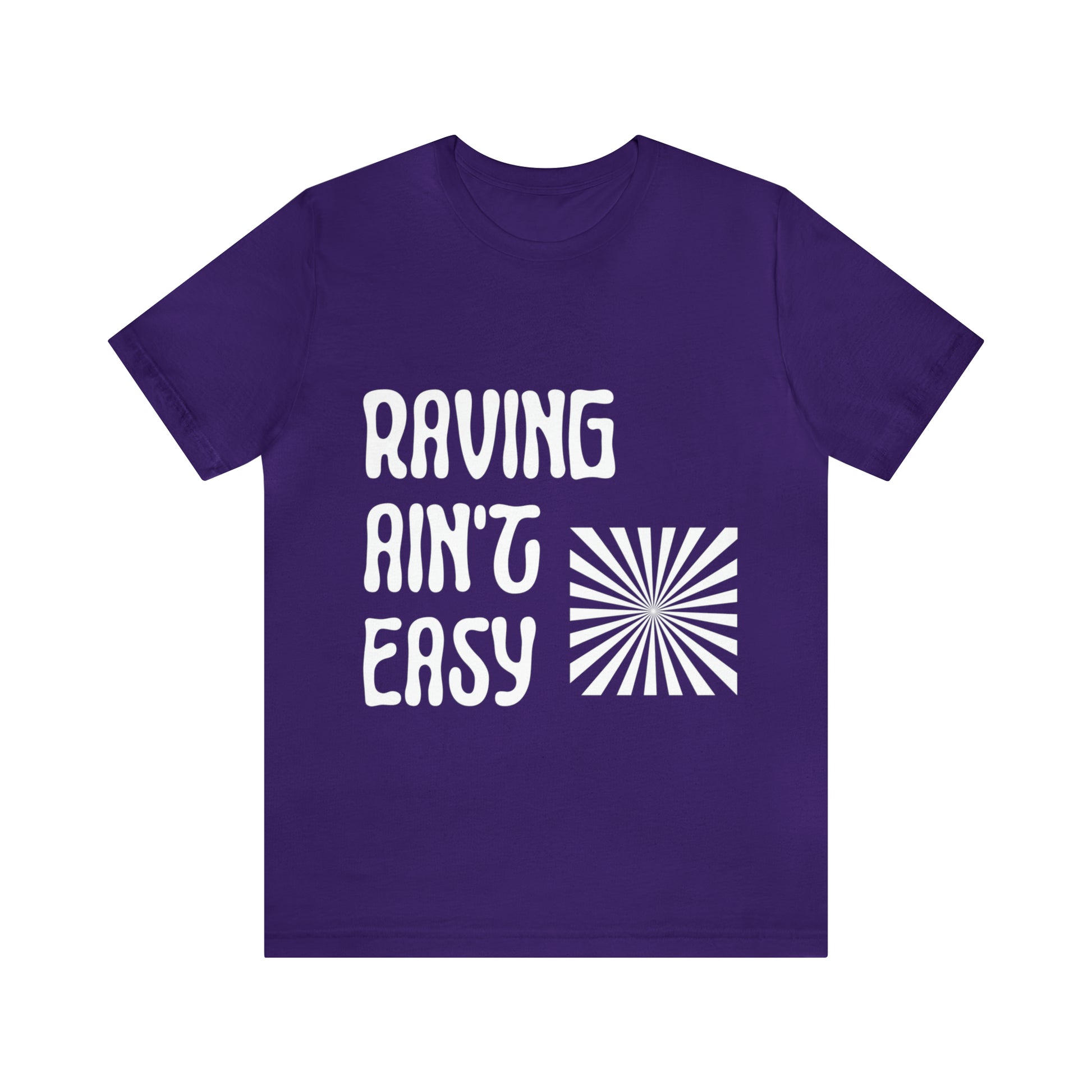 Dark Grey Heather T-Shirt | Raving Unisex T-Shirt | RAVEIFYE