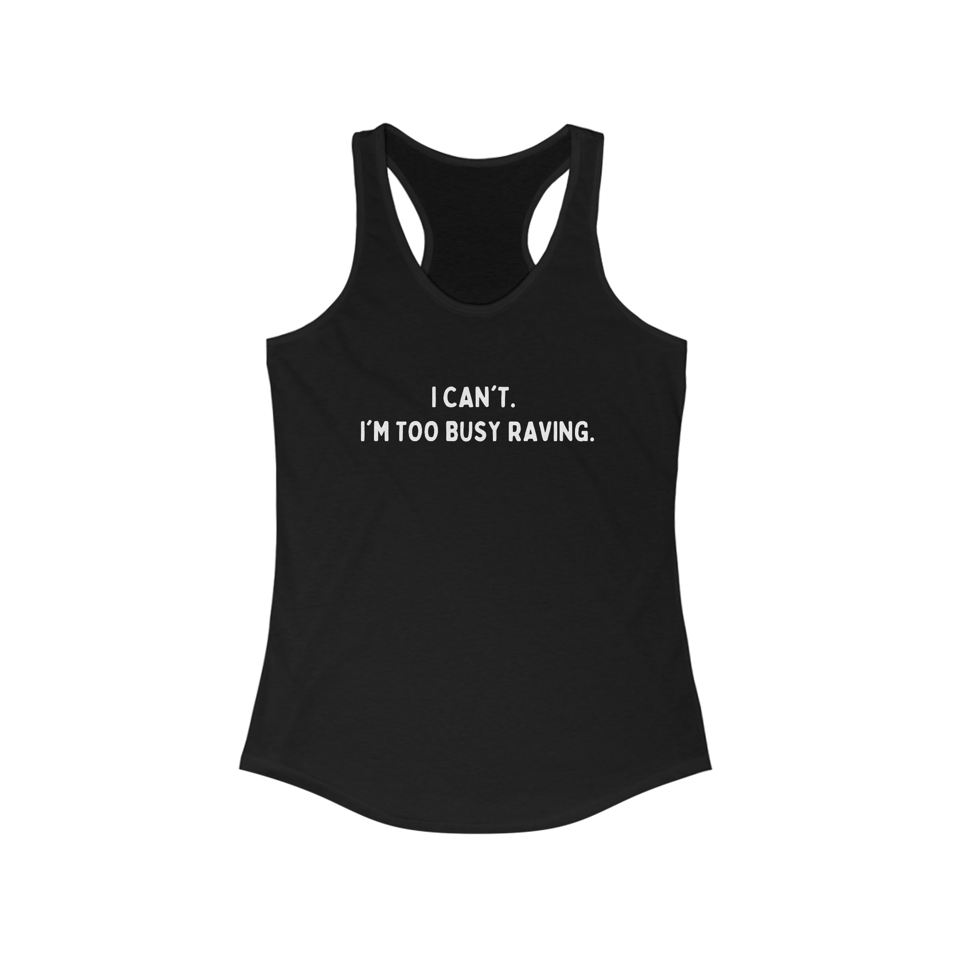 I Can't Printed Top | Women's Tank Top | RAVEIFYE