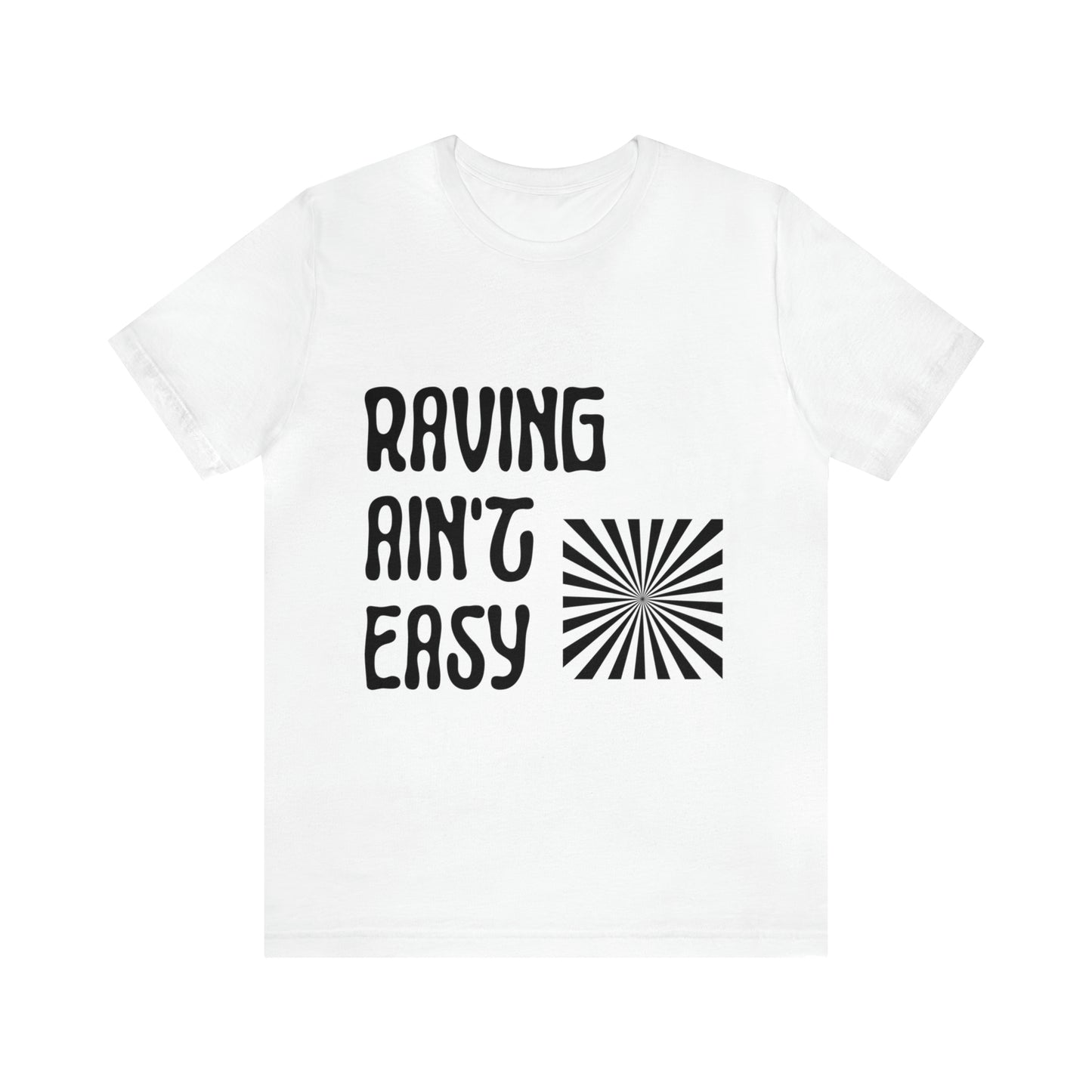 Dark Grey Heather T-Shirt | Raving Unisex T-Shirt | RAVEIFYE