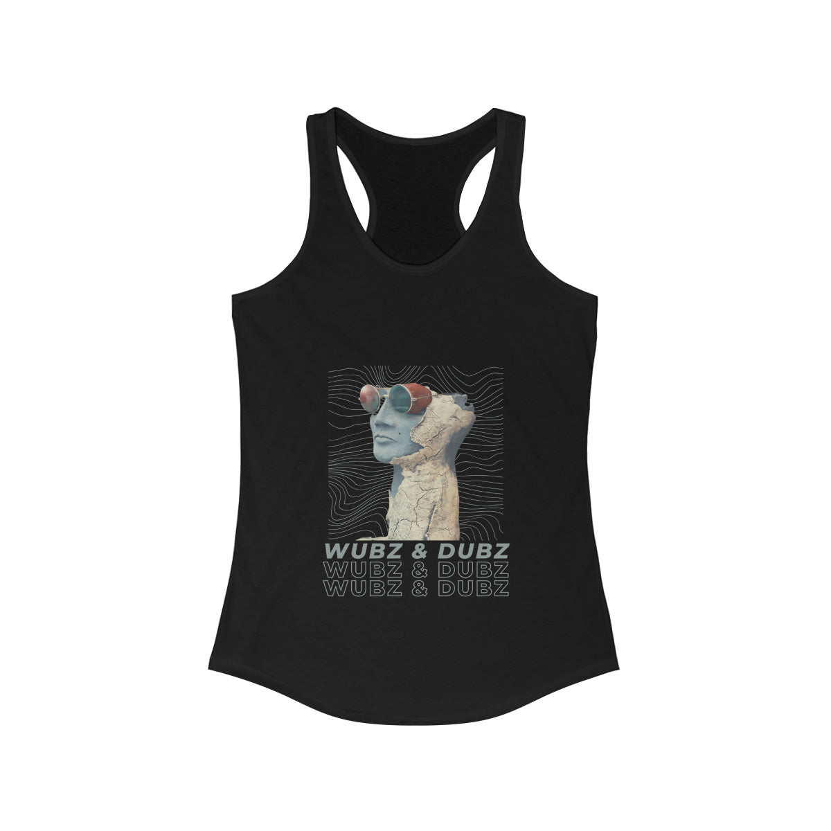 Wubz & Dubz Women's Tank Top | White Women's Tank Top | RAVEIFYE