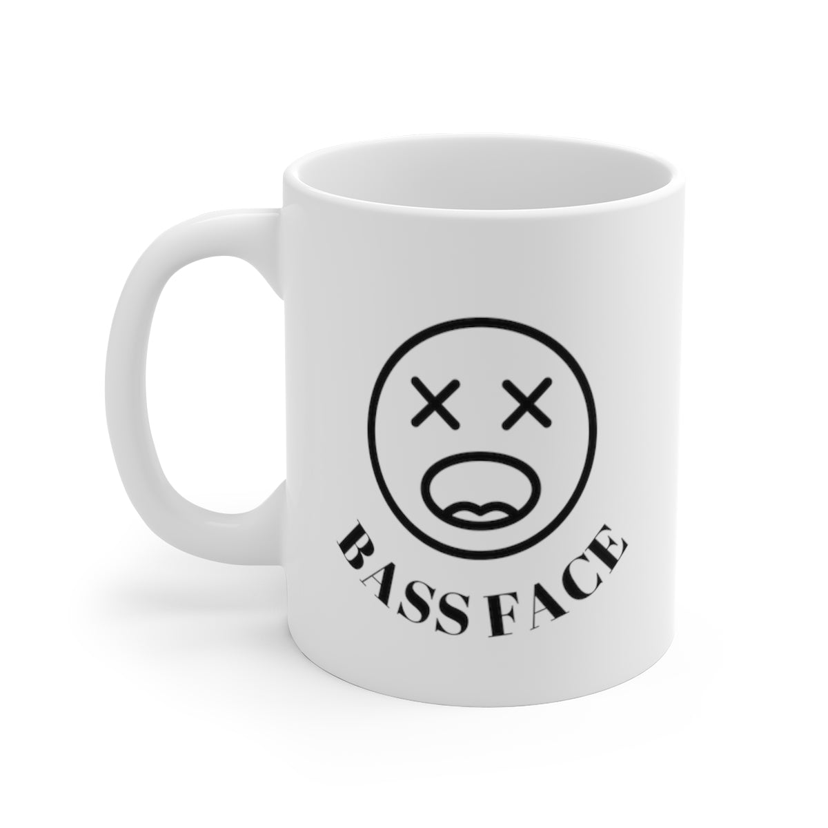 Bass Face Mug | Ceramic Coffee Mugs | RAVEIFYE