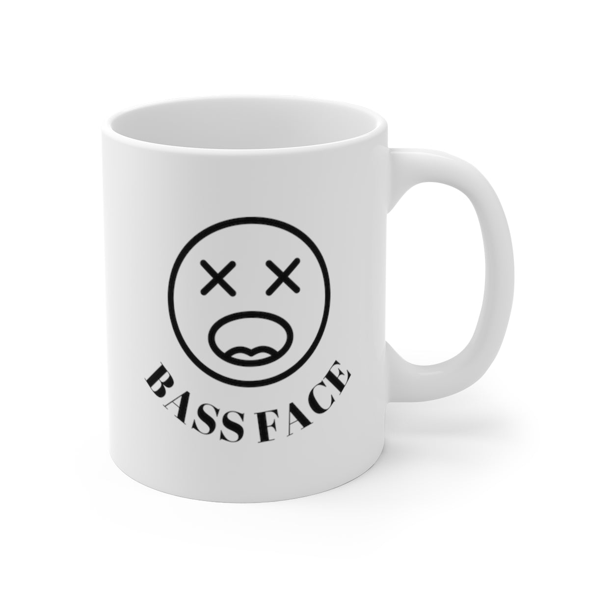 Bass Face Mug | Ceramic Coffee Mugs | RAVEIFYE