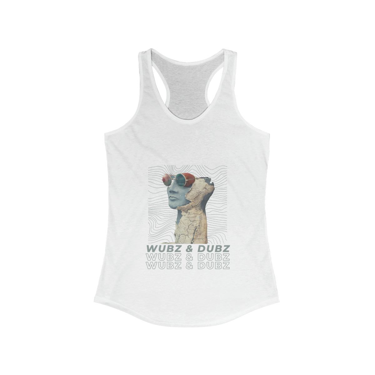 Wubz & Dubz Women's Tank Top | White Women's Tank Top | RAVEIFYE