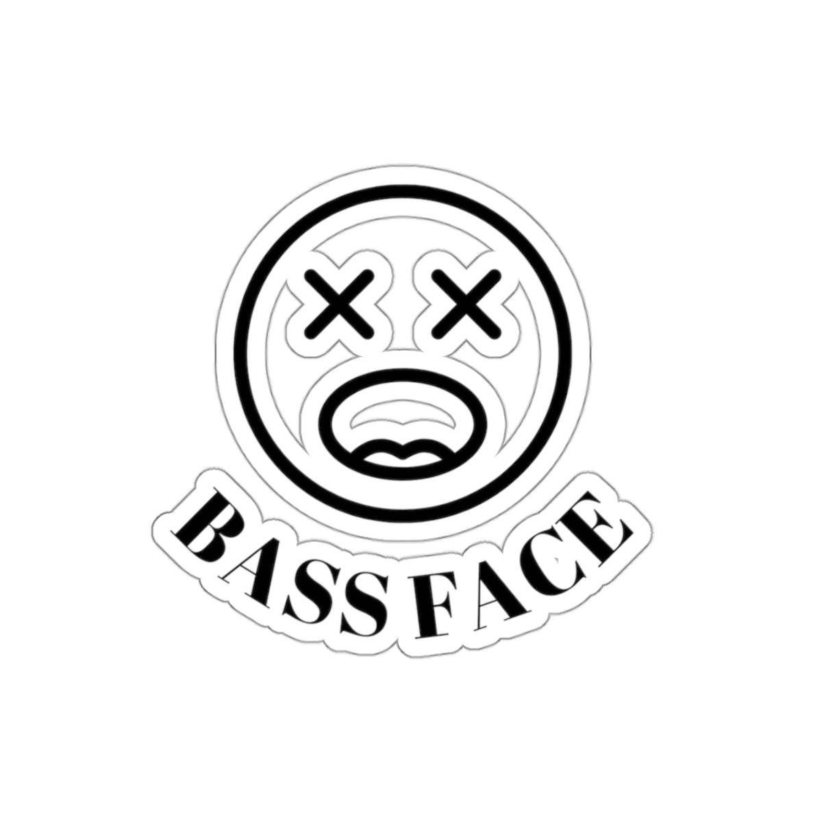 Face Kiss Stickers | Kiss Cut Stickers | RAVEIFYE