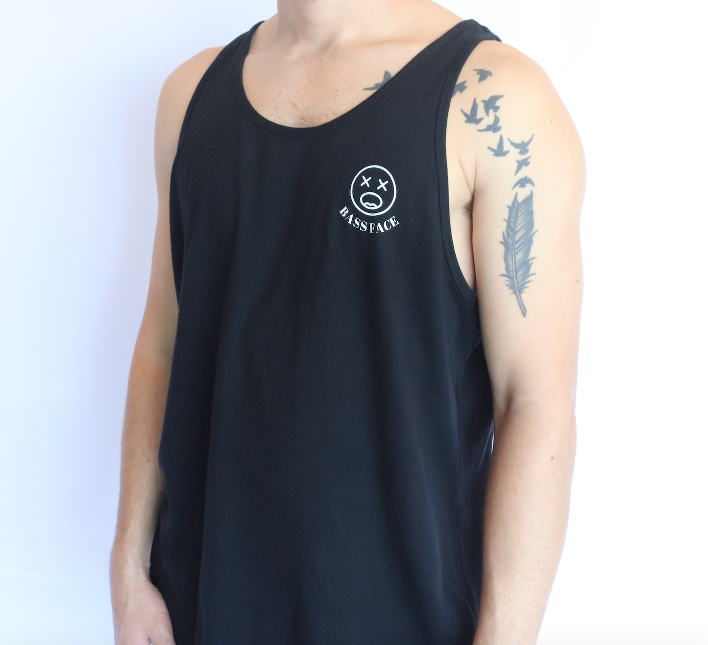 Bass Face Tank Top | Men's Tank Top | RAVEIFYE