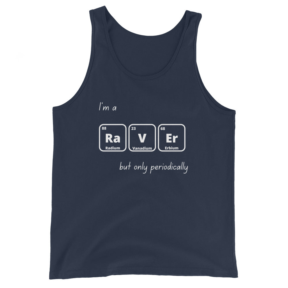 Raver Men's Tank Top | White Tank Top | RAVEIFYE