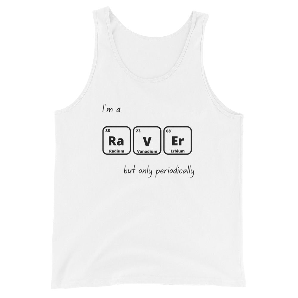 Raver Men's Tank Top | White Tank Top | RAVEIFYE