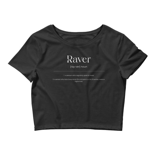 Definition Crop Top | Raver Crop Top | RAVEIFYE