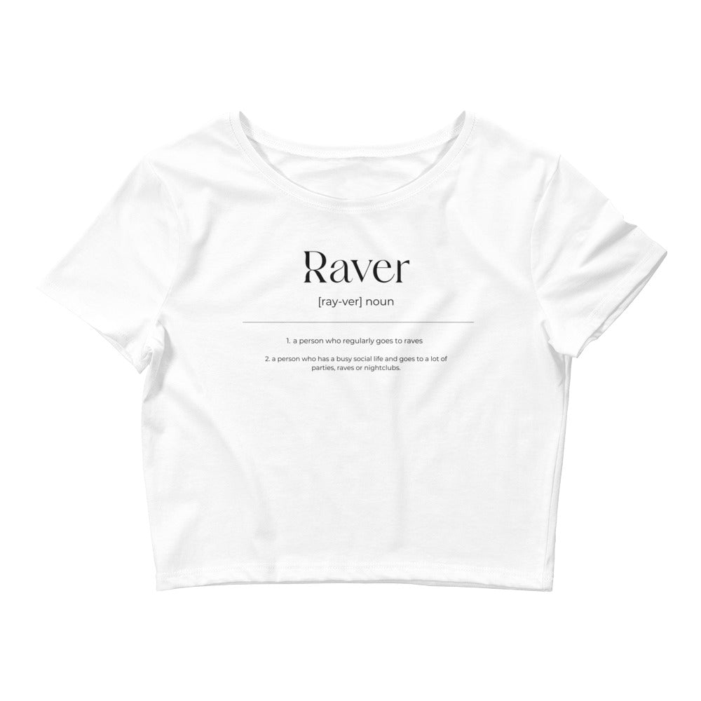 Definition Crop Top | Raver Crop Top | RAVEIFYE